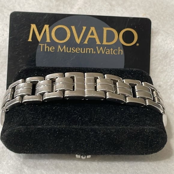 MOVADO Vintage Classic Museum Collection Men Watch- 0604103 Working Condition ⏱️ - Picture 3 of 9